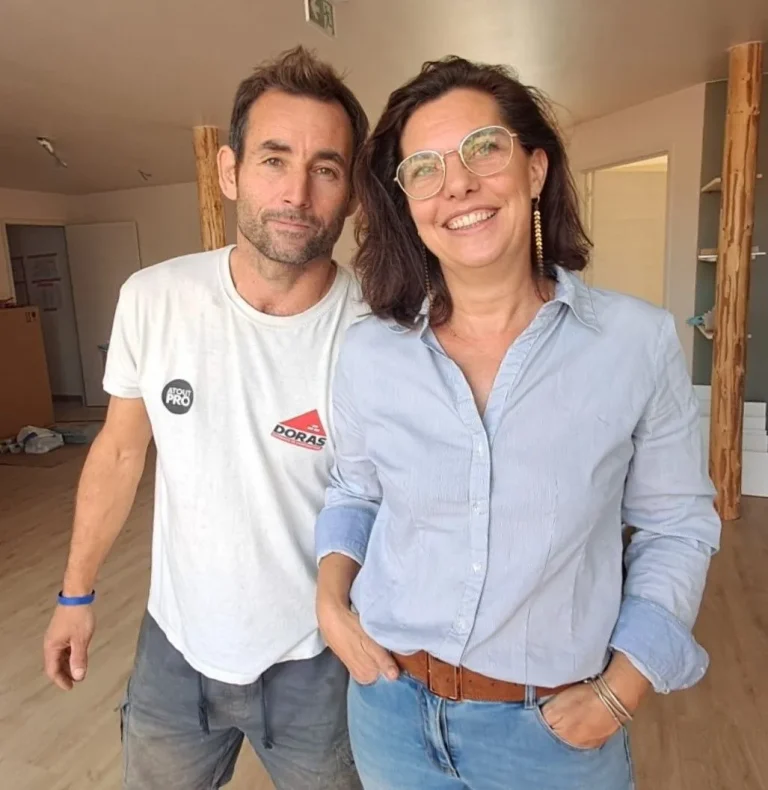 ICI Besançon a suivi Julie Baverel sur le chantier de la grange